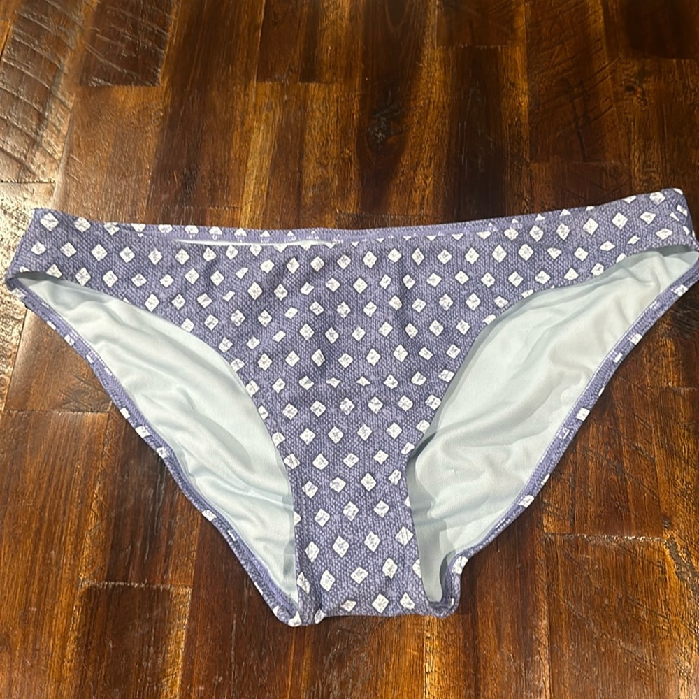 Junior’s xhilaration bikini botton diamond blue XL - Picture 2 of 6